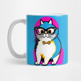 Cute Weird Kitty Mug